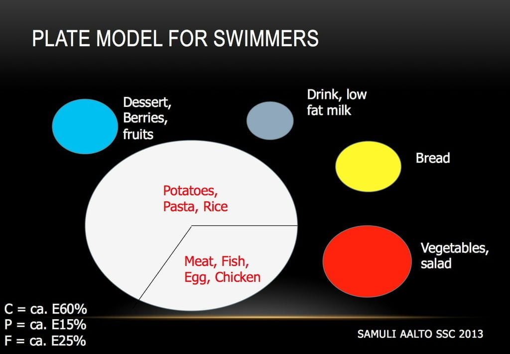 plate model for swimmers